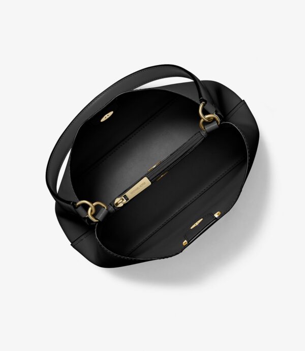 Michael Kors Pratt Bucket Medium Shoulder In Black - Image 2