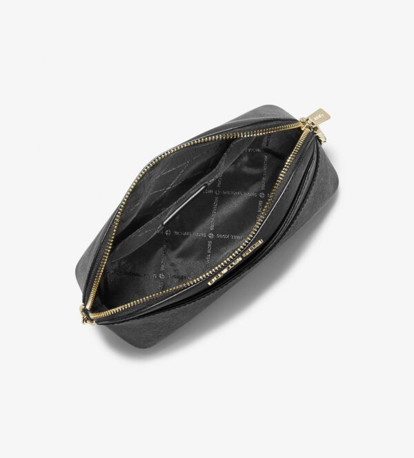 Michael Kors Jet Set Travel Medium Dome Crossbody in Black - Image 2