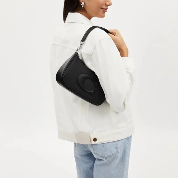 Couch Teri Shoulder Bag In Black - Image 3