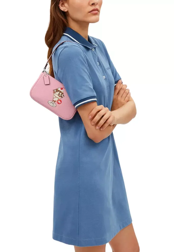 Coach CU251 Nolita 19 With Sundae Graphic IN Cherry Blossom - Image 3