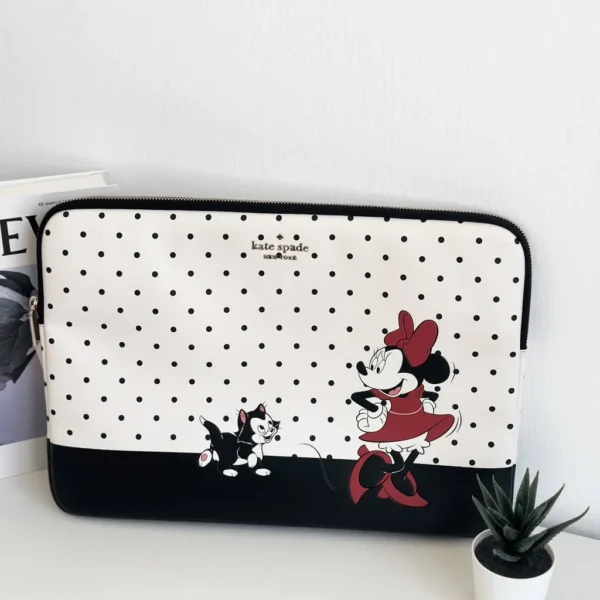 Kate Spade K4835 Disney x Minnie Mouse Figaro Cat Universal Laptop Sleeve
