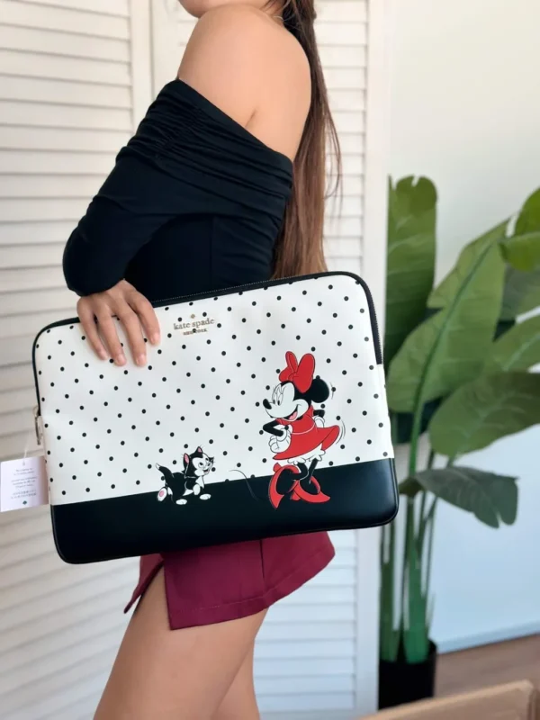 Kate Spade K4835 Disney x Minnie Mouse Figaro Cat Universal Laptop Sleeve - Image 3