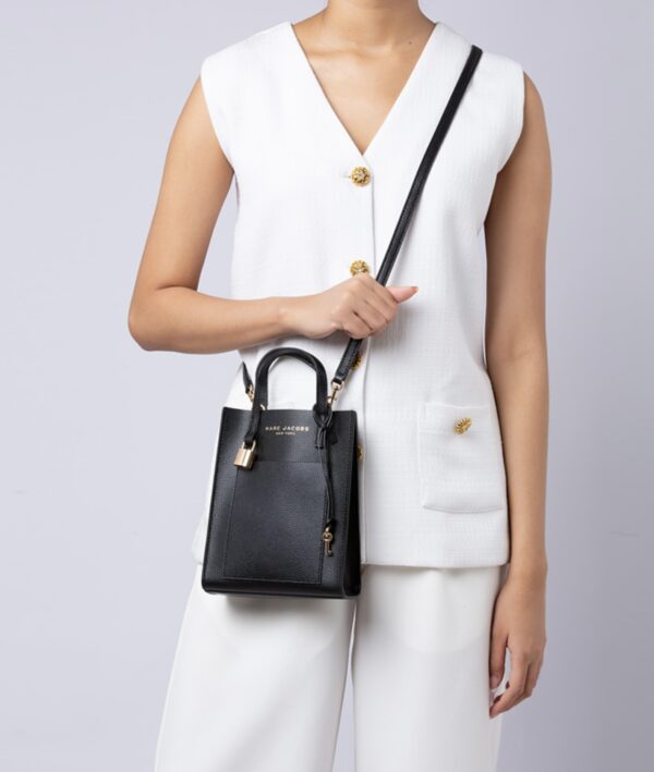 Marc Jacobs Micro Mini Grind Tote Crossbody bag In Black - Image 2