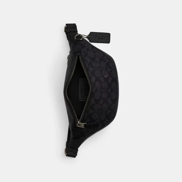Coach Warren Mini Belt Bag In Signature Canvas CJ707 - Image 2