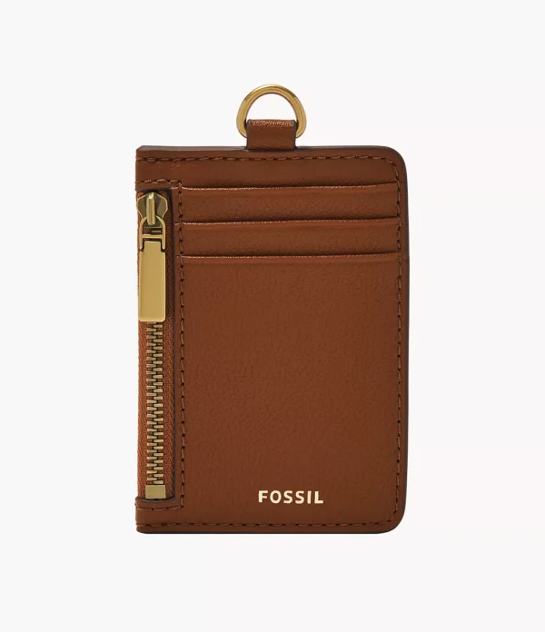 Fossil Sofia Lanyard In Medium Brown