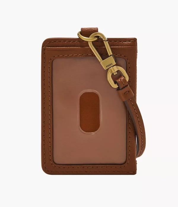 Fossil Sofia Lanyard In Medium Brown - Image 3