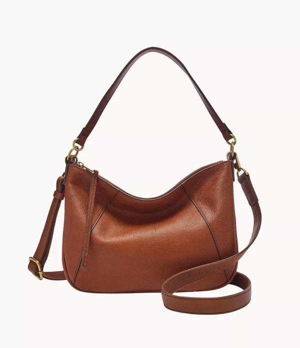 Fossil Skylar Crossbody In Brandy