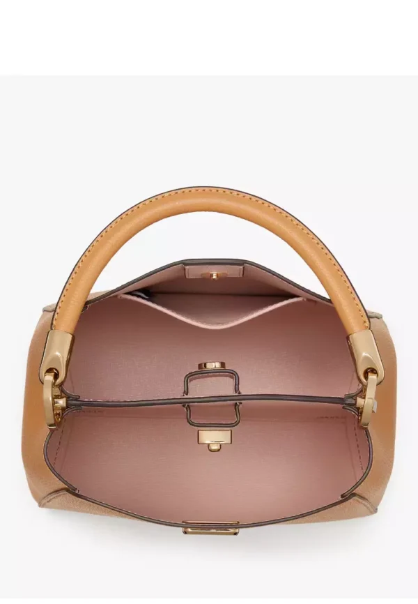 Kate Spade Phoebe Small Top Handle Satchel In Tiramisu Mousse - Image 2