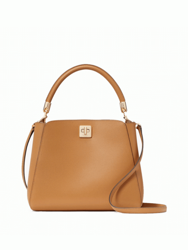 Kate Spade Phoebe Small Top Handle Satchel In Tiramisu Mousse