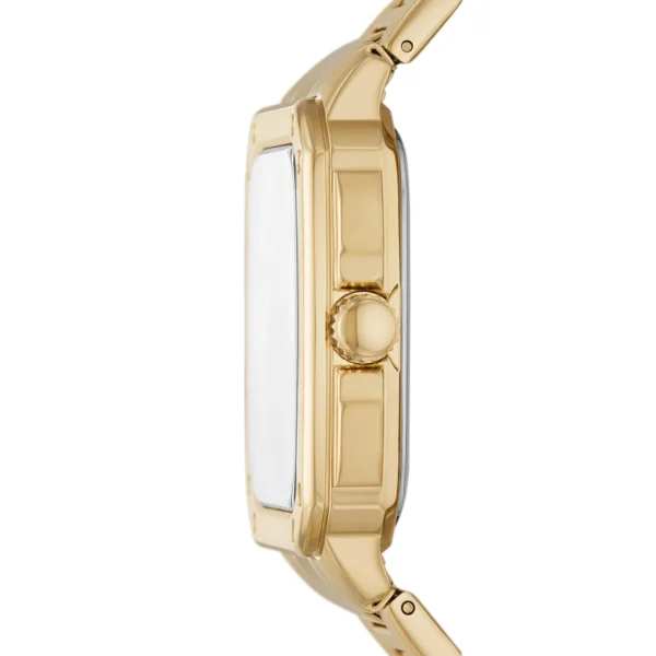 Fossil Inscription Three-Hand Date Gold-Tone Stainless Steel Watch - FS5932 - Image 2