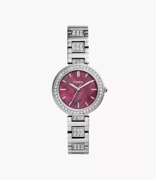 Fossil Karli Three-Hand Stainless Steel Watch - BQ3904