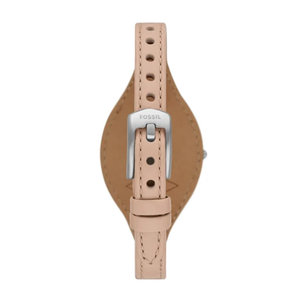 Fossil Carlie Three-Hand Latte Eco Leather Watch -ES5213 - Image 2