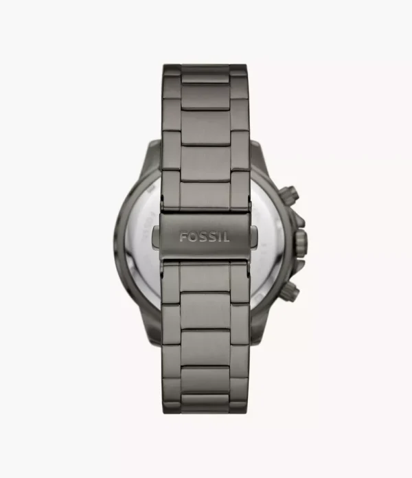 Fossil Bannon Multifunction Smoke Stainless Steel Watch -BQ2705 - Image 2