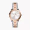 Fossil Dayle Three-Hand Two-Tone Stainless Steel Watch - BQ3887