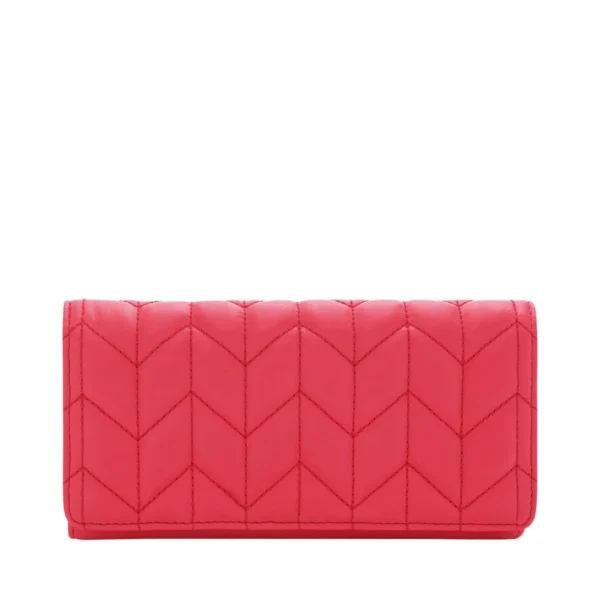 Fossil Logan RFID Flap In Cherry