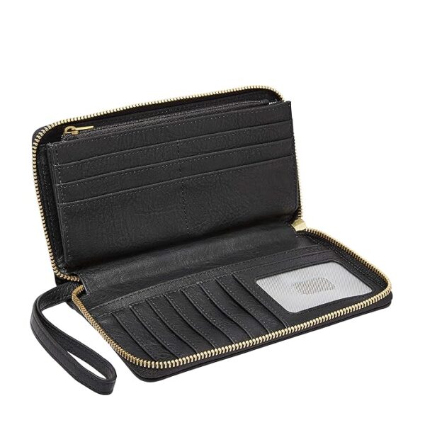 Fossil Liza Multi-Colour Women's Wallet In White Cheetah - Image 2