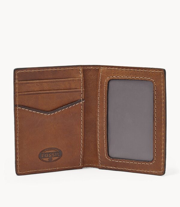 Fossil Ethan Slim Card Case In Medium Brown - Image 2