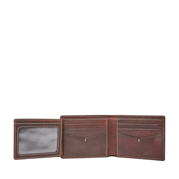 Fossil Men Wallet Allen RFID Traveler In Brown - Image 2