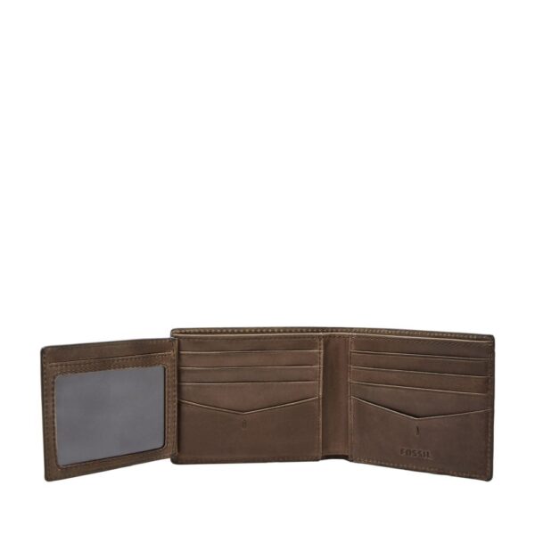 Fossil Men Wallet Allen RFID Traveler In DarkBrown - Image 2
