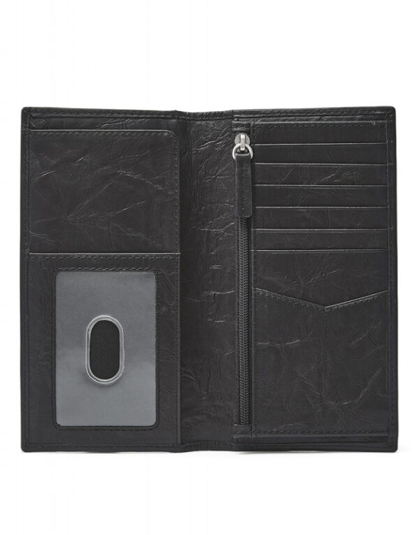 Fossil Neel Executive Wallet In Black - Image 2