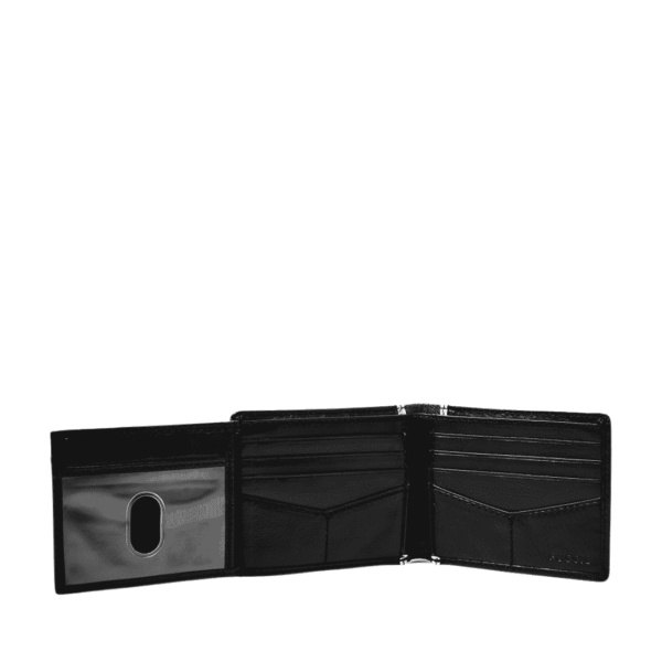 Fossil Elgin Bifold with Flip ID In Black - Image 3